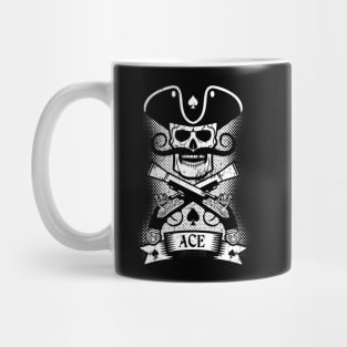 Skull pirate logo Mug